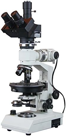 Microscópio de Luz de Minério Trinocular Profissional Trinocular Profissional W Câmera de 5MP
