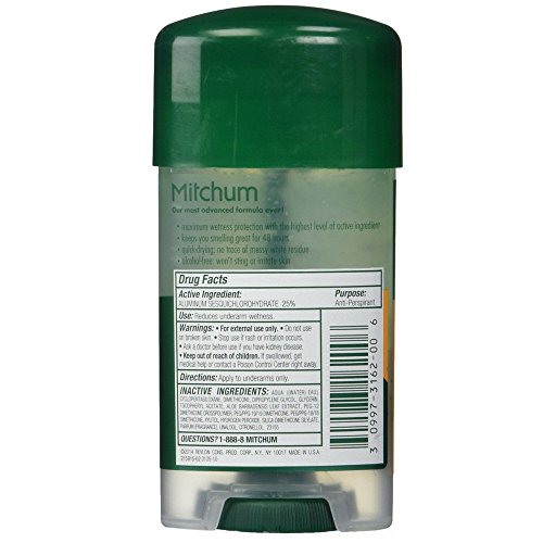 Mitchum Power Gel Antiperspirante e desodorante Sport 2,25 oz