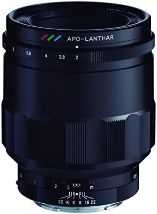 Voigtländer 65 mm/1: 2.0 macro apo -lanthar e slr lente macro preto - lentes e filtros da câmera