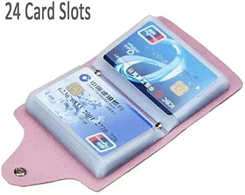 K Y Kangyun Credit Card Card Titular para Mulheres 2 pacote, plástico transparente Manga de protetor de cartão de crédito PLÁSTICA