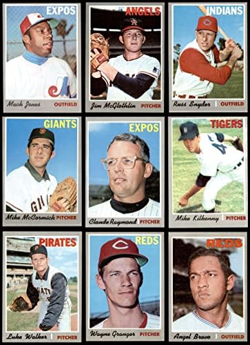 1970 Topps Baseball 50 Conjunto de partidas/lote VG/ex