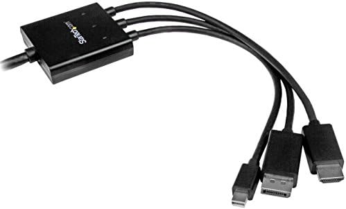 Startech.com 2m 6 pés HDMI, DisplayPort ou Mini DisplayPort para cabo Converter HDMI - HDMI, DP ou Mini DP para cabo adaptador