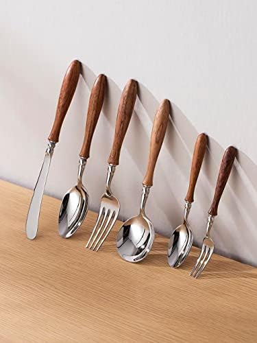 Cathyladi Forks and Spoons Talheres de talheres de talheres, utensílios de utensílios de 48 peças para 12 aço inoxidável,