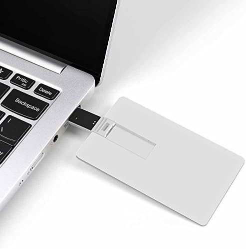 Adorável atacante USB Memory Stick Business Flash-Drives Cartão de crédito Cartão bancário forma