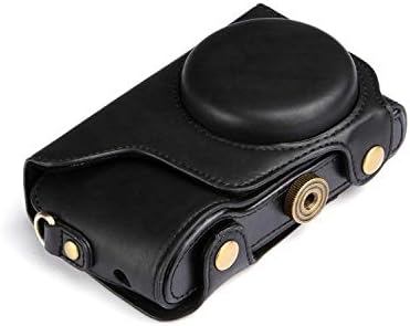 Caixa de câmera de couro PU de proteção, bolsa para Samsung Galaxy EK-GC200 GC110 GC120 GC100