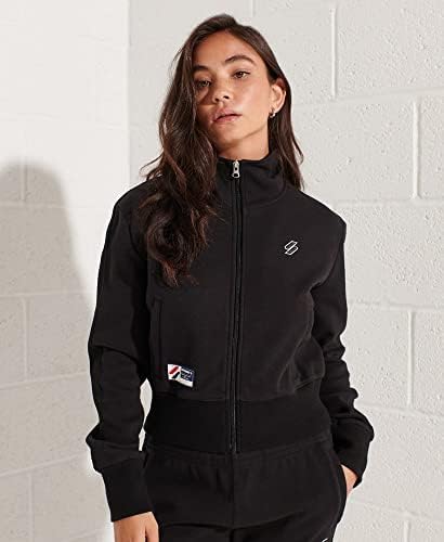 Superdry Código de Código de Código de Código, ajuste descontraído, colarinho único