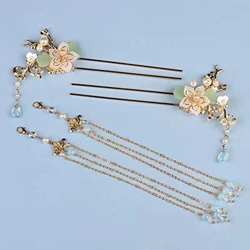 Hair Fork Pins de cabelo antigo conjunto