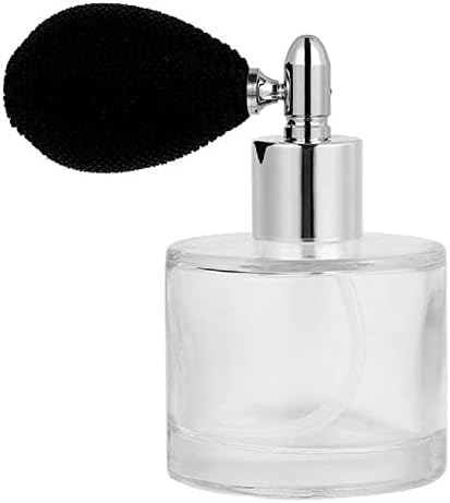 Coolboyer 50ml de perfume vazio garrafa de vidro de vidro vintage atomizador spray feminino feminino de cosméticos carrocina de