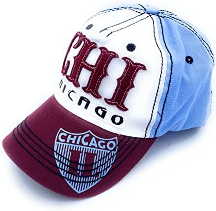 Chicago Hat Illinois lembranças de Chicago City Cap Hats Chapé