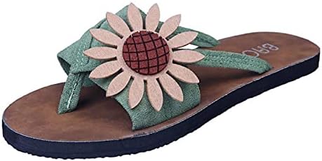 XIPCOKM FLIPPERS FELIA FLIPPERS FLATS, FLORES DE MODAS DE MODAS FLIP FLIP, CLIPE TOE SLIDES SLIDES SANDAL CASUAL SLIPER DE PRAIA