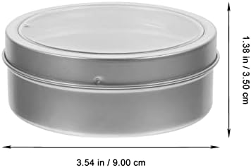 Especiarias magnéticas doiTool Jars de temperos de tempero de metal latas latas de latas de especiarias recipientes de