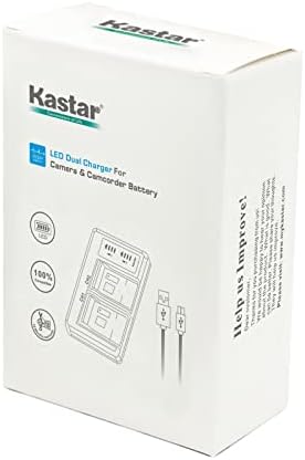 Kastar BN-VF823 LTD2 USB Battery Charger Replacement for JVC BN-VF808 BN-VF808U BN-VF815 BN-VF815U BN-VF823 BN-VF823U BN-VF915 BN-VF915U BN-VF923 BN-VF923U Battery, JVC GY-HM170U Camera