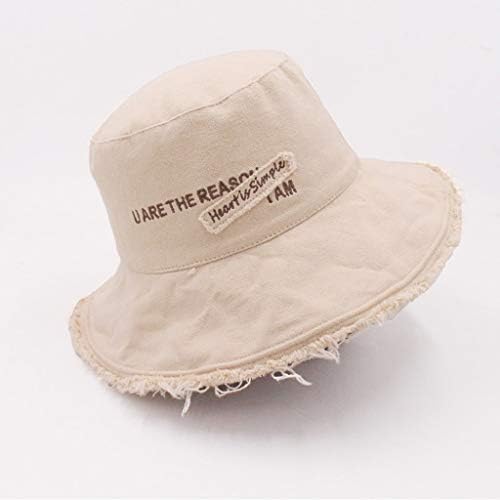 Sun Protection Denim Hat Hat Lady Moda Lady Lady Outdoor Hat Homens Mulheres Chapéu de Proteção ao Sol, Cap Casual Cap