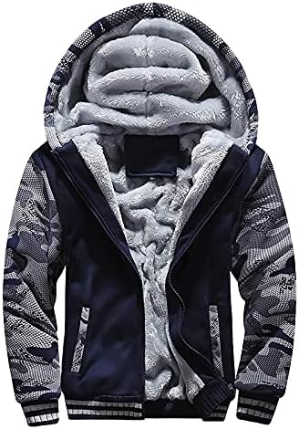 Ymosrh Mens Winter Jackets Men contraste de outono colorido jaqueta de pelúcia casual solta para homens