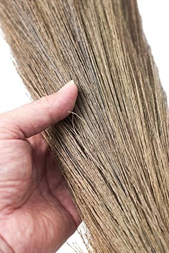 Chand Suraj Grass naturais e aço inoxidável 3 PCS Pacote de vassouras Stella para limpeza do piso | Mulicolor, Full, Hard_floor,