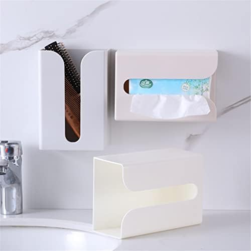 SDGH Paper Rack Plástico Multifuncional Caixa de Armazenamento Multifuncional Banheiro Caixa de Armazenamento da Cozinha Caixa