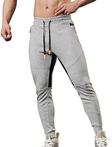 Calça de carga wabtum para homens, homens moda moda simples coloração de cor sólida colar as calças de calça calças de pé