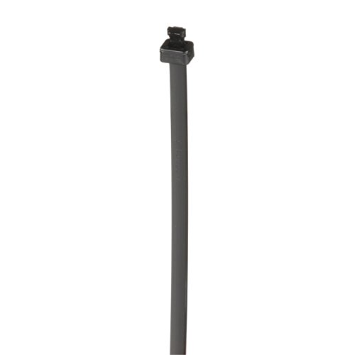 Panduit SST1M-MP0 CABE INSCRIÇÃO EM UMA Caixa, 2 peças, miniatura, nylon resistente ao tempo 6.6, comprimento de 4,0 polegadas, preto