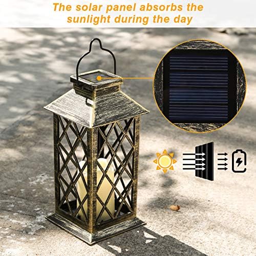 Lanterna solar, imagem solar lanterna externa à prova d'água e durável, LED LED FLICHING CEDLE IMPORTA