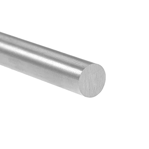 haste de aço redonda UXCELL, ferramenta de calça de torno HSS de 10 mm 100 mm de comprimento, para trechos de perfuração de engrenagem