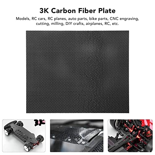 Placa de fibra de carbono de fibra de carbono de superfície brilhante resistente à corrosão, folha de fibra de carbono,