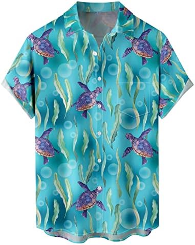 Camisa de tshirts de verão para homens flores de mangas curtas de manga curta no estilo de praia de verão masculino relaxado vintage preguiçoso e preguiçoso