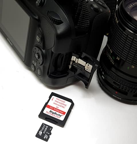 Tecnologia BigBuild 64 GB Ultra Fast 100MB/S U3 MicroSDXC Cartão de memória para Samsung Galaxy Tab Sm-T380, Sm-T385,