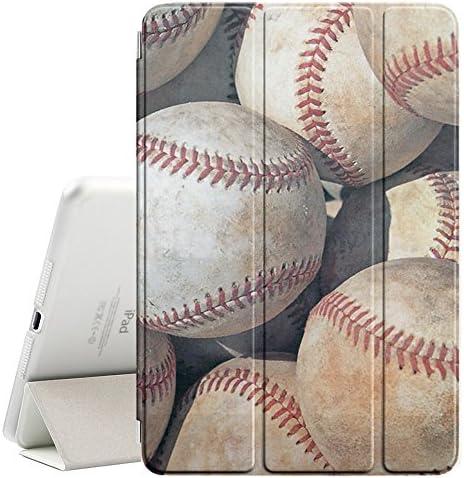 Graphic4You Baseball tema Design Sports Ultra Slim Smart Stand Stand [com função de sono/wake] Para Apple iPad Mini 1/2/3