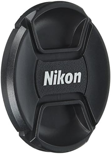 Tampa de lente de pitada central de 72 mm para lentes Nikon DSLR com diâmetro de filtro de 72 mm