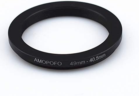 49 mm a 40,5 mm /46mm-40,5mm Adaptador de filtro de anel para baixo para todas as marcas UV, ND, CPL, adaptador de anel de meta