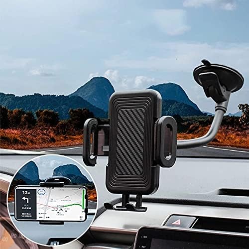 N/A Windshield Car Phone Mount Universal Cell Phone Titular Berço para carro com o copo de sucção Easy -Touch