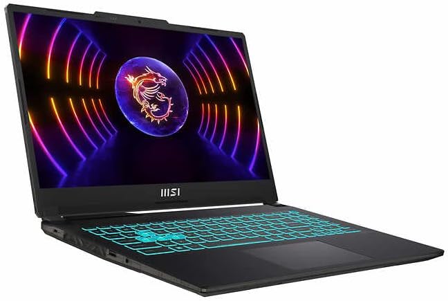 MSI 2023 Cyborg 15,6 144Hz FHD IPS Lapto de jogo 10 núcleos Intel i7-13620H NVIDIA RTX 4050 6GB GDDR6 64GB DDR5 4TB NVME SSD HDMI