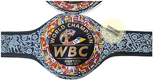 WBC Mestizo Mavo 2021 Wrestling Boxing Belt Replica de 4 mm de espessura
