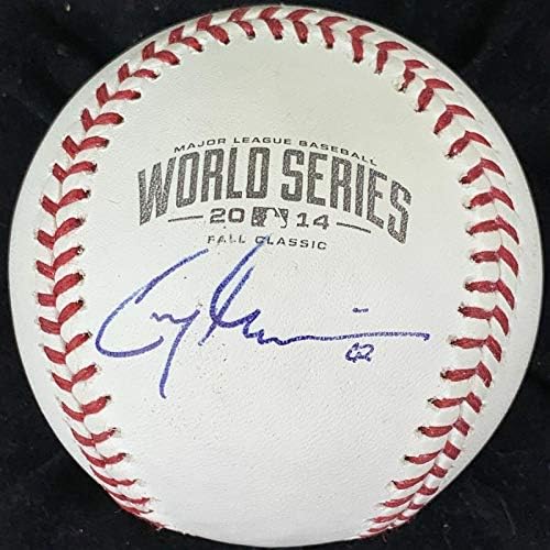 Cory Gearrin assinou 2014 WS Baseball PSA/DNA São Francisco Giants autografados - Bolalls autografados