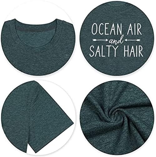 Air Ocean and Hair Salty Hair Womens Graphic Cirl
