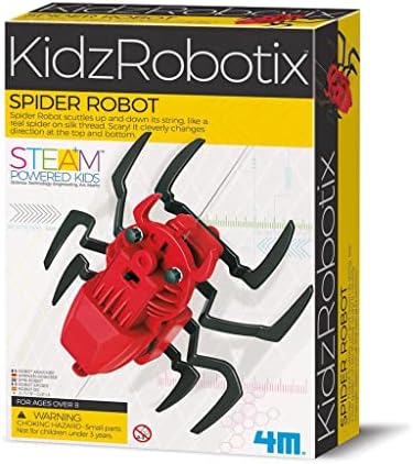 4m 403392 robô de robotix-spider Kidz