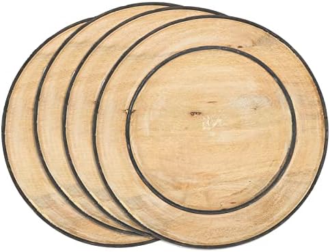 Saro Lifestyle Wood Charger Placas