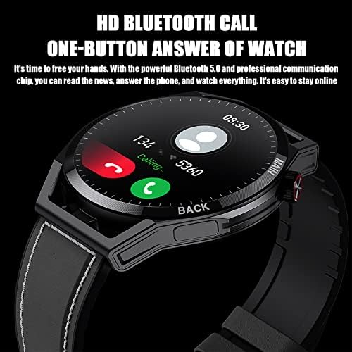 Sports Smart Watch, Bluetooth Call SmartWatch para iOS e Android, Freqüência cardíaca ao ar livre Pressão sanguínea Sleep Sleep