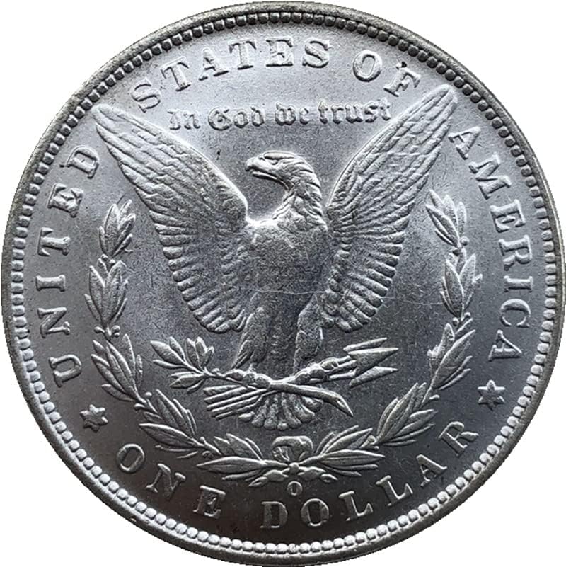 1894o Edição Americana Morgan Coin Silver Dollar Brass Brass banhadas prateadas Handicraft Handicraft estrangeiro moedas comemorativas