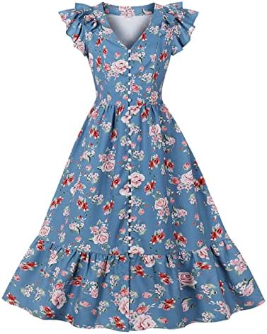 Vestido de bolinhas vintage feminino vestido de coquetel retrô de festa Audrey Hepburn Mini Dresses Vestido Rockabilly dos anos