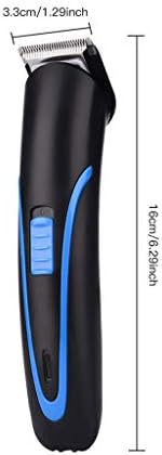 XJJZS Mini Cabelo elétrico Clipper recarregável Aparador de cabelo sem fio Baixa ruído de cabelo Corte de barba barba Máquina portátil de barba barbeiro