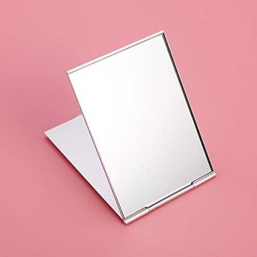 Frcolor portátil dobramento espelho espelho lateral único espelho de barbear de chuveiro