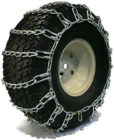 A ROP SHOP | Par de 2 cadeias de pneus de ligação 18x9.5x8 para Can-Am & Yamaha ATV, UTV & Off Road Quad