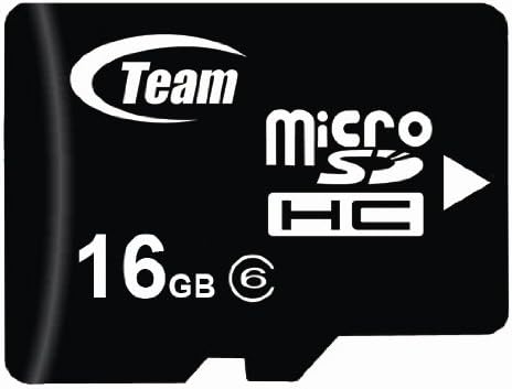 16 GB Classe de velocidade Turbo Speed ​​6 Card de memória microSDHC para LG InVision IQ IQGW825 KB770. O cartão de alta