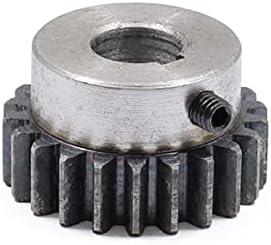 XMeifeits Industrial Gear 1pcs 1m27t 27 dentes de aço de aço engrenagem de engrenagem de engrenagem haste tamanho 6/8/10/212m