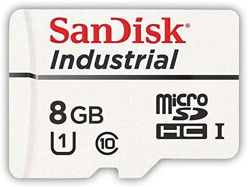 Sandisk Industrial 8GB Micro SD Memória Classe 10 UHS-I MicrosDHC Em casos, com tudo, menos Stromboli Card Reader