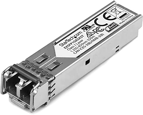 Startech.com Juniper Ex -SFP -1GE -SX Módulo SFP compatível - 1000BASE -SX - 1GBE Multimode Fiber MMF Optic Optic Transceiver