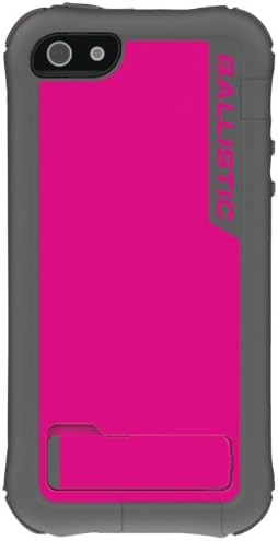Ballistic EV0993 -M115 Every1 Case com o coldre para iPhone 5 - 1 pacote - embalagem de varejo - cinza/roxo