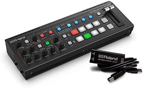 ROLAND V-1HD+ STR STRIGHOR DE VÍDEO Web Streaming pacote e UVC-01