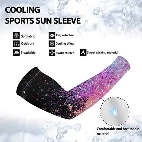 Manga de braço de salabomia mangas esportivas de proteção solar UV para homens, refrescando a manga esportiva atlética para externo